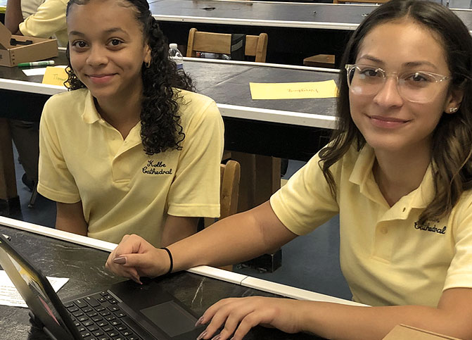 students in classroom