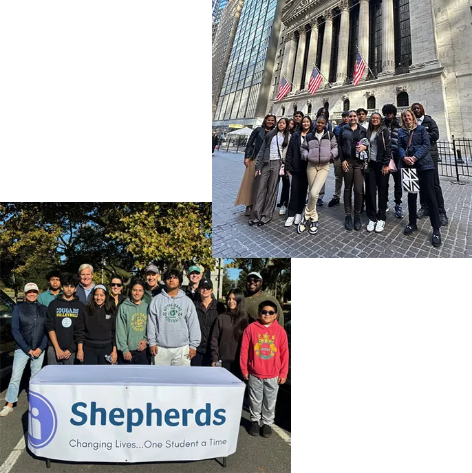 Shepherds kids at activities