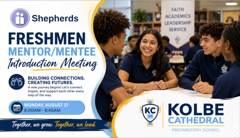 Shepherds Kolbe Cathedral Mentor/Mentee Meetup