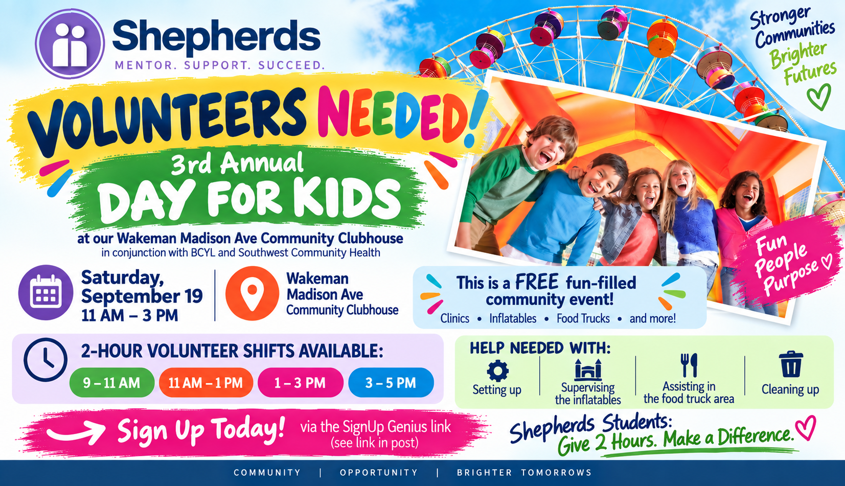 Wakeman 3rd Annual Day for Kids